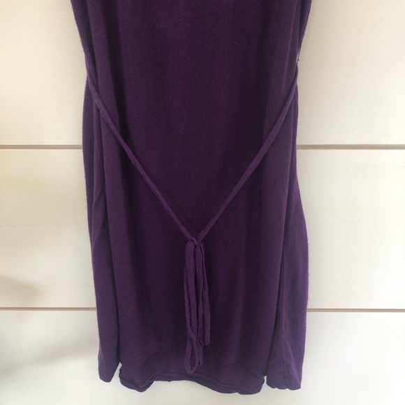 WET SEAL eggplant purple long shirt - Picture 3 of 7